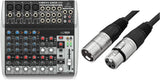 Behringer XENYX Q1202USB Premium 12-Input 2-Bus Mixer with XENYX Mic Preamps and Compressors, British EQ and USB/Audio Interface