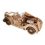 UGears Mechanical Models Roadster VM-01 3-D Wooden Puzzle