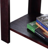 Casart End Table Coffee Sofa Wooden End Shelf Living Room Bedroom Chair Side Table Furniture Espresso