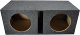 Car Audio Dual 10 Vented Subwoofer Stereo Sub Box Ported Enclosure 5/8 MDF