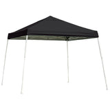 ShelterLogic Slant-Leg Pop-Up Canopy – Black – 12′ x 12′
